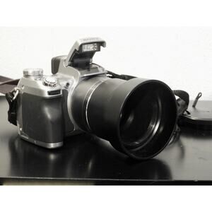 Sony Cyber-shot DSC-H2 Digital Camera 6.0MP 12x Optical Zoom Tested & Working